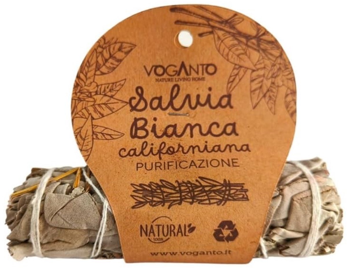 Dailygoods- Witte Salie Smudge - Natuurlijke Energiezuivering - Reiniging - Meditatie - Spirituele Rituelen - 100% Natuurlijk - 13 di Ilaria - Smudgesticks
