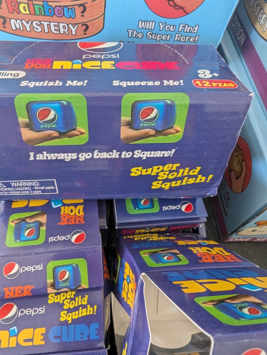 Squishy ice cube Pepsi Needoh
