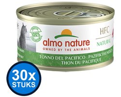 30x Almo Nature HFC - Tonijn (Stille Oceaan) - Kattenvoer Natvoer - 70g