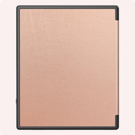 Hoes Geschikt voor Kobo Elipsa 2E Hoesje Bookcase Cover Book Case Hoes Sleepcover - Rosé Goud — afbeelding 5