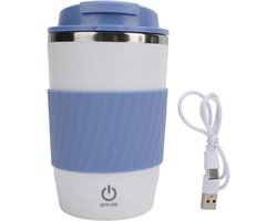 Zelfroerende Mok - Automatische Beker - Dranken Mengen - USB Oplaadbaar - 350 Ml - Blauw