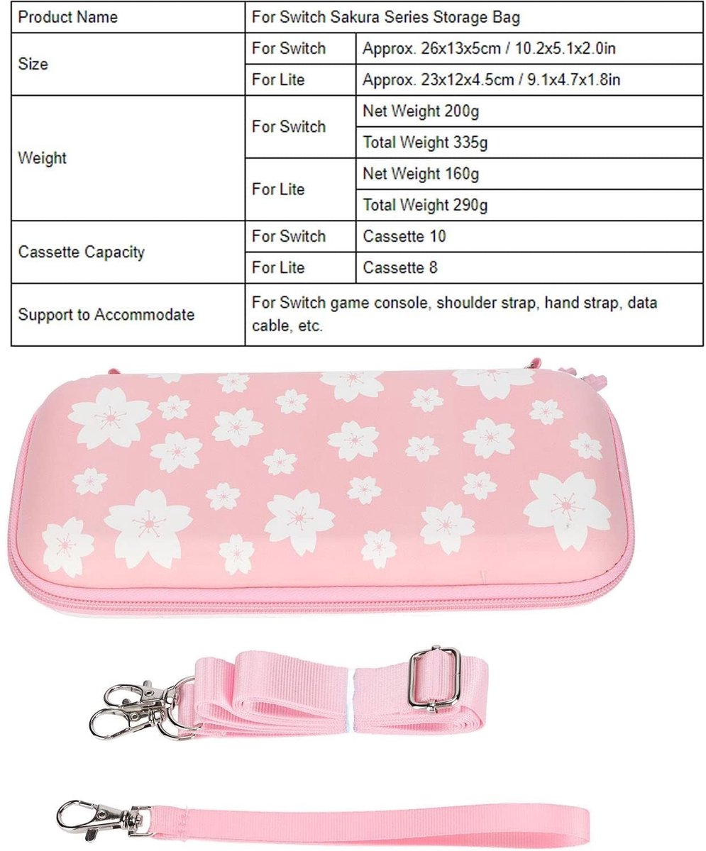 Dailygoods - Draagtas Voor Switch Lite Met Harde Schaal