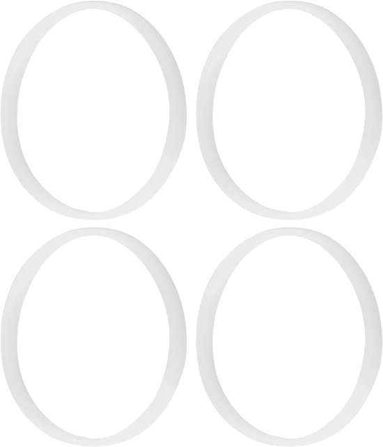 O Ring Gasket voor Juicer en Blender Vervangingsafdichtingen van Wit Rubber - 10cm Seals voor Keuken en Tuinwerk — afbeelding 2
