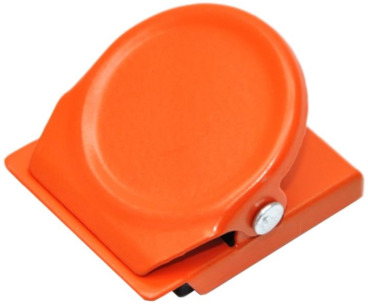Dailygoods- Magnetische Clip Sterk - Kleurrijke Magnetische Klem - Anti-kras - Voor Koelkast/Whiteboard - Afmeting 31 x 35 mm - Gewicht 23 g - Magneten
