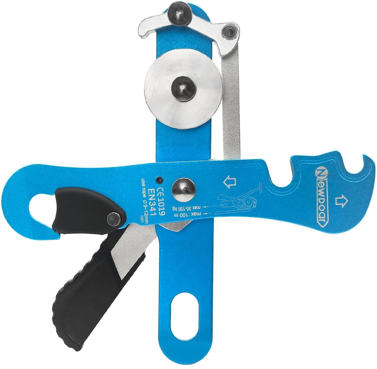 Solidchoice - Klimstopper met Handbediening voor Touwen 9-12mm