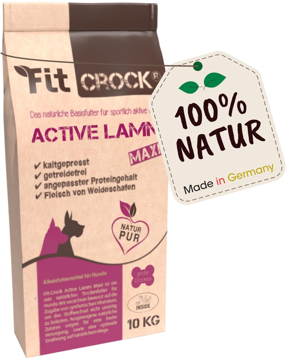 Solidchoice - Actief Droog Hondenvoer met Lamsvlees, 10 kg