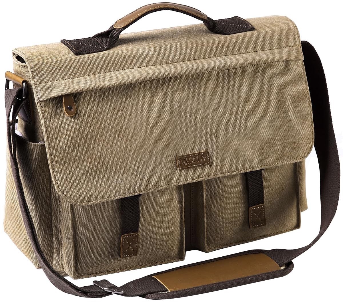 Solidchoice - Vintage Waterafstotende Messenger Bag