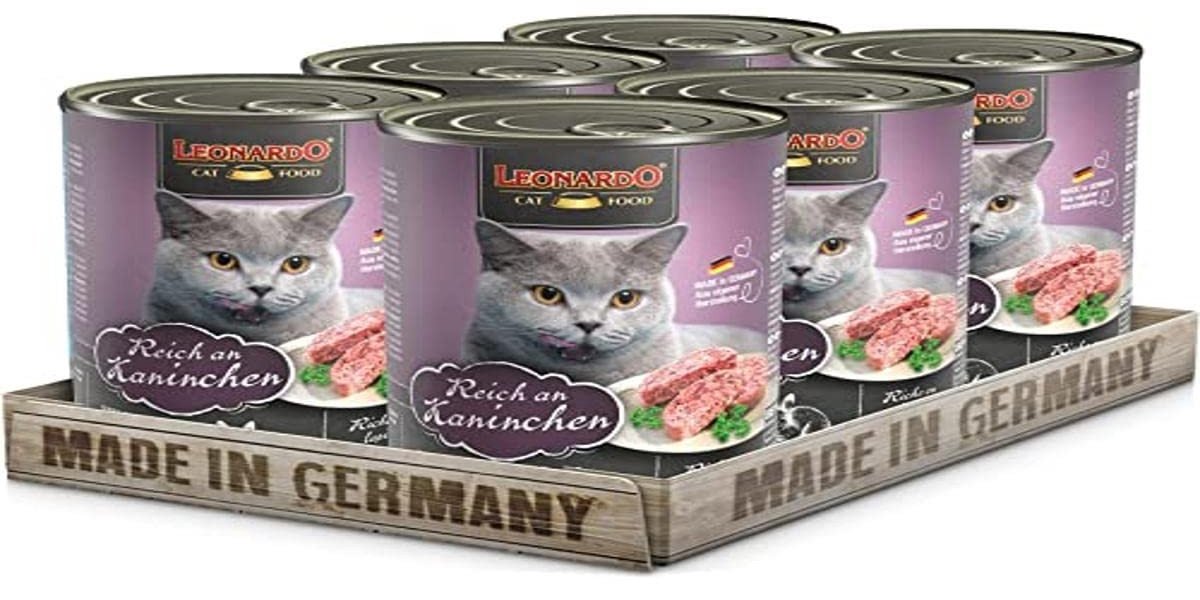 Solidchoice - Graanvrij Natvoer voor Volwassen Katten met Konijn