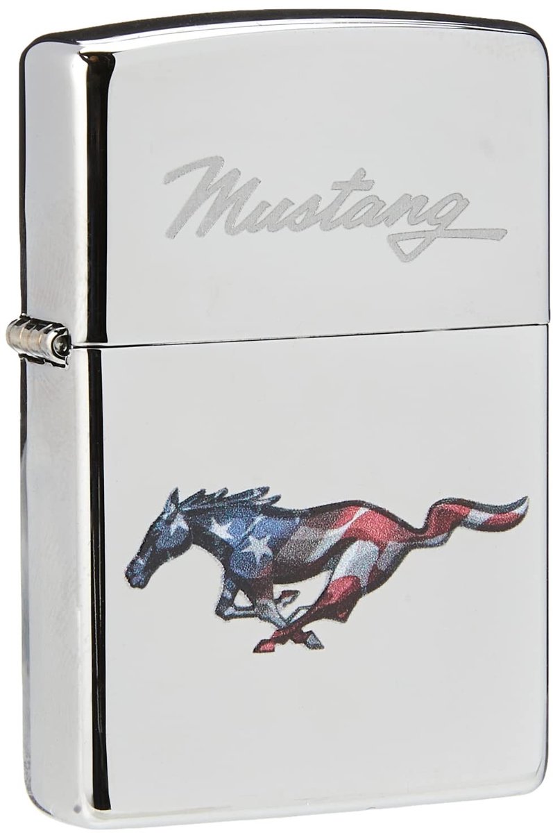Solidchoice - Ford Mustang Aansteker in Chroom
