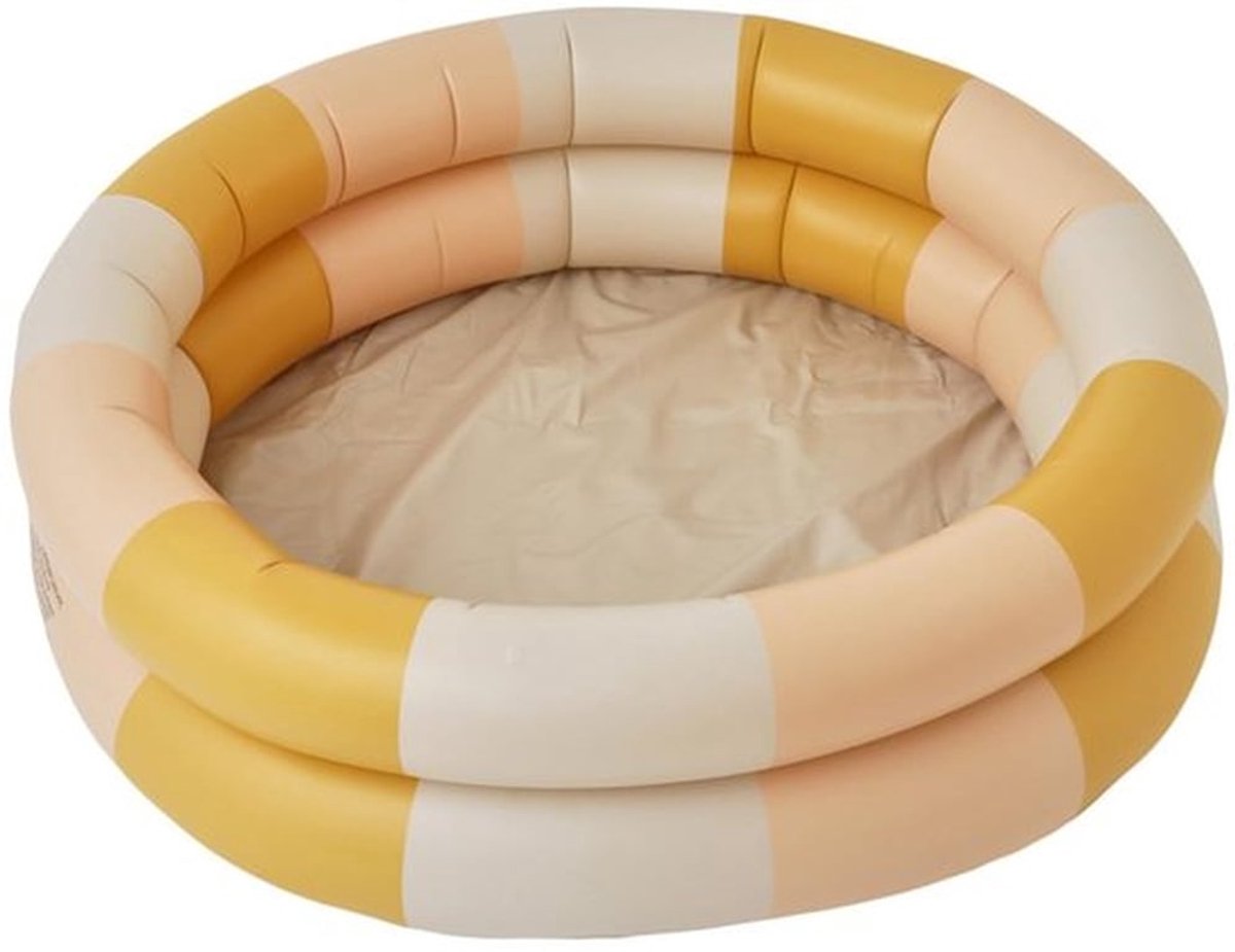 Ballenbad Ronde Vorm - Opblaasbaar Kinderballenbad - Veiligheidshek - PVC - Lekvrij - Interactief Met Oceaanbal Speelgoed - Opblaasbaar Zwembad