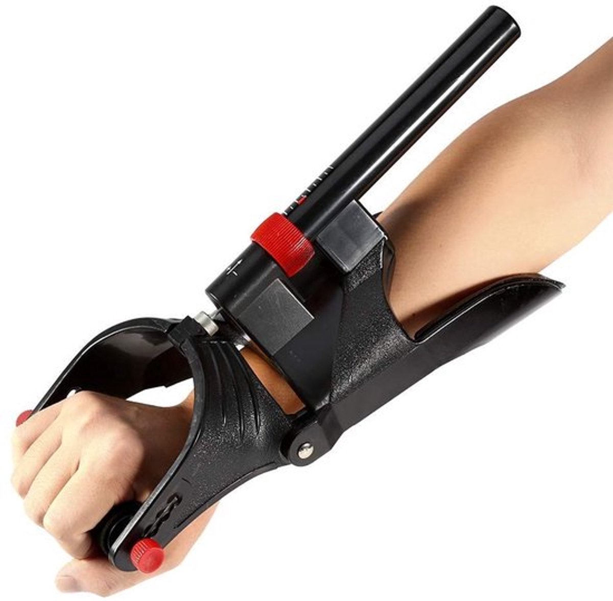 Polsversterker Grip Trainer - Onderarmontwikkelaar - Verstelbare Polsmachine - Zachte Kussens - Verbeter Gripkracht - Afmetingen 33 x 12 x 17 cm - Griptrainer