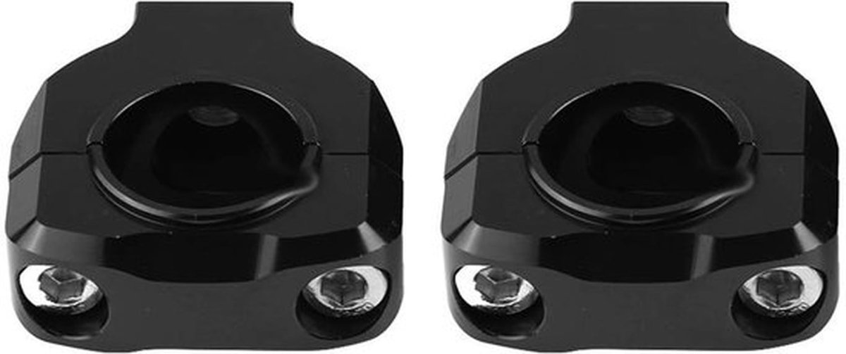 Stuurhouder Universeel - Aluminium Legering - 28mm Stuurhouder - Motorfiets Klemmen - 2 Stuks - Sterk en Duurzaam - Stuurklem