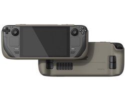 Solidchoice - GripCase voor Steam Deck en OLED - Coyote Grijs