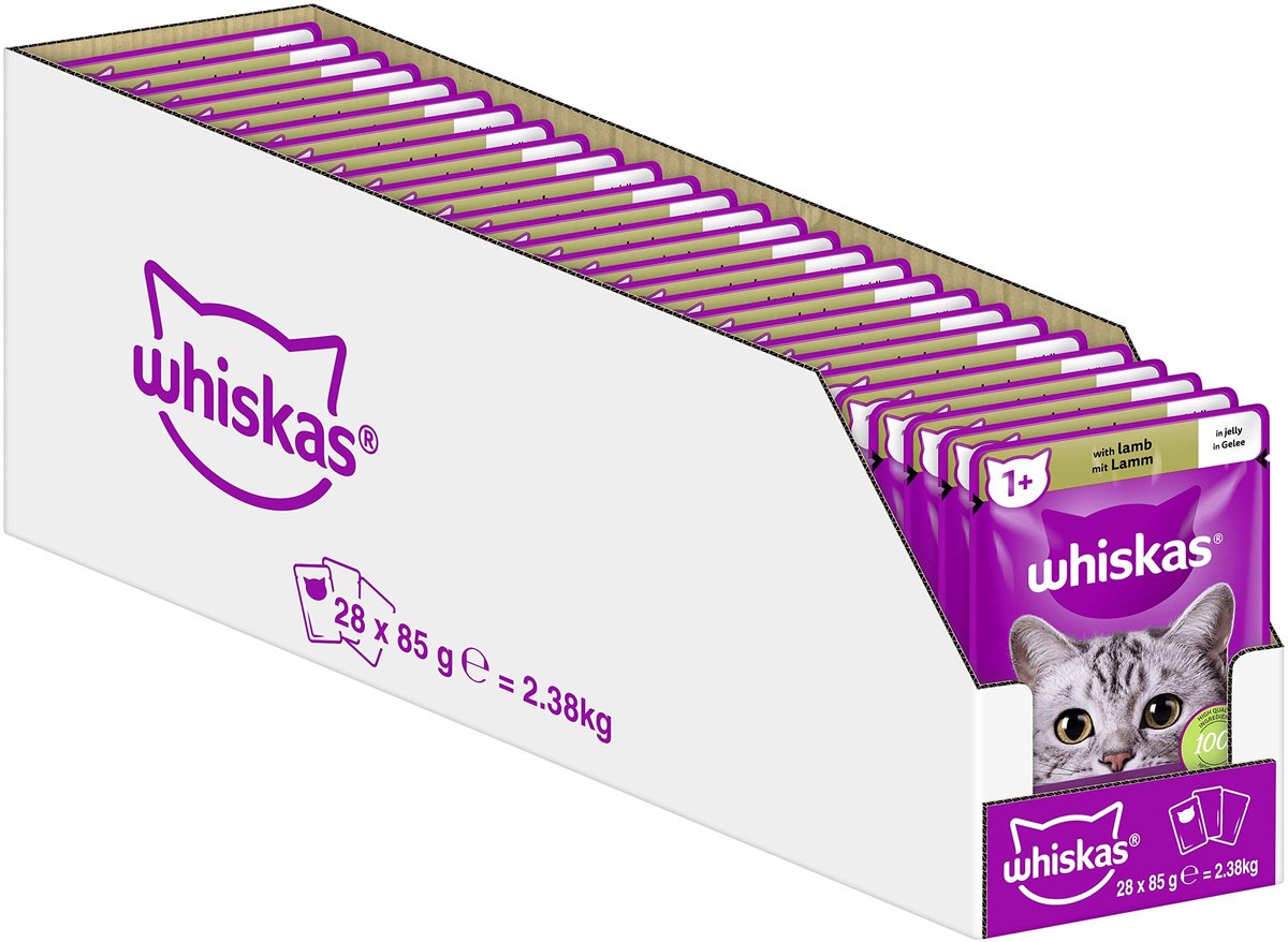 Solidchoice - Natvoer voor Katten met Lam in Gelei, 85 g