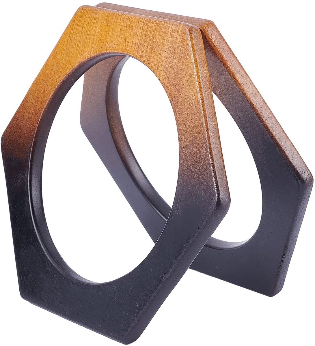 Solidchoice - Set van 2 Houten Tas Handvatten voor Doe-Het-Zelf Projecten