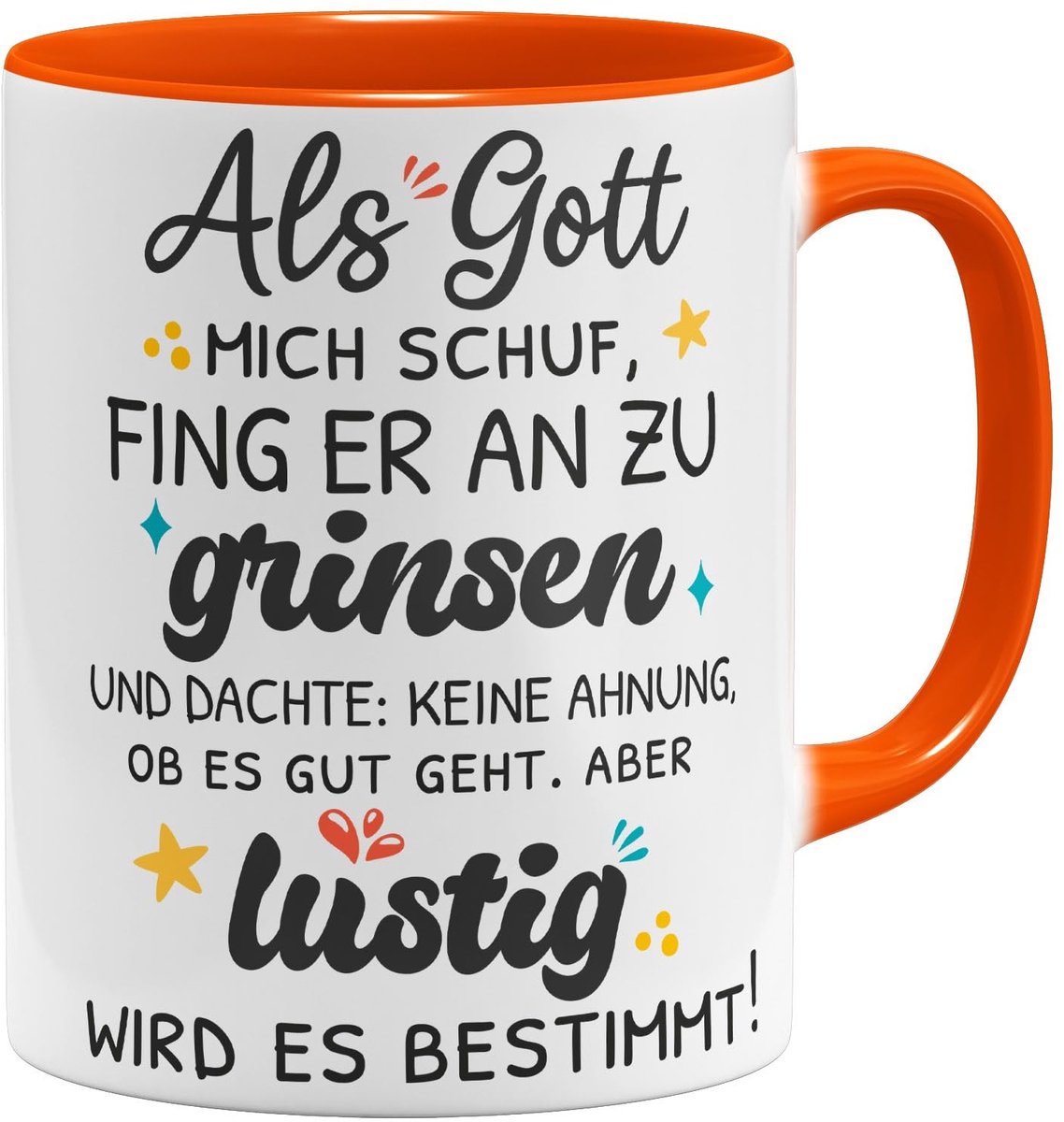 Solidchoice - Grappige Keramische Koffiemok met Tekst 325ml