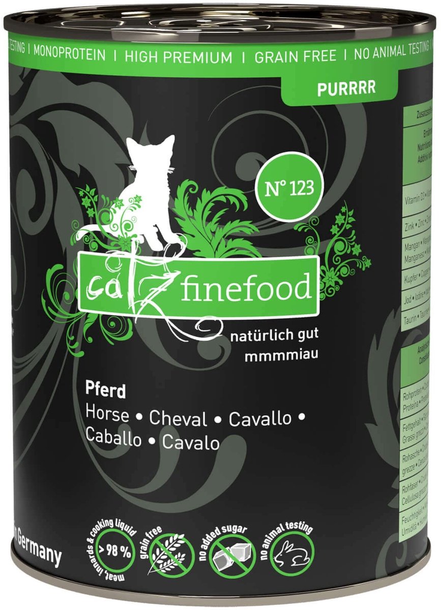 Solidchoice - Monoproteïne Kattenvoer met Paard, 6 x 400 g Blik