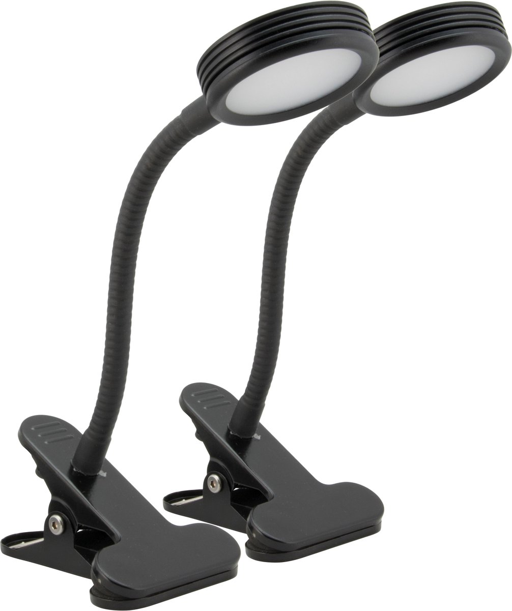 Securit® Two: twee weerbestendige LED-lampen in zwart