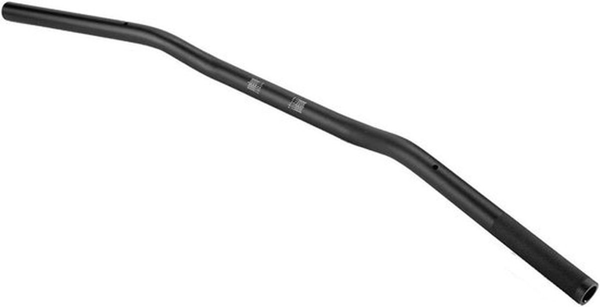 Platte 22 mm stuur voor motorfietsen, 740 mm breed, universeel ontwerp, matte afwerking, geschikt voor diverse modellen