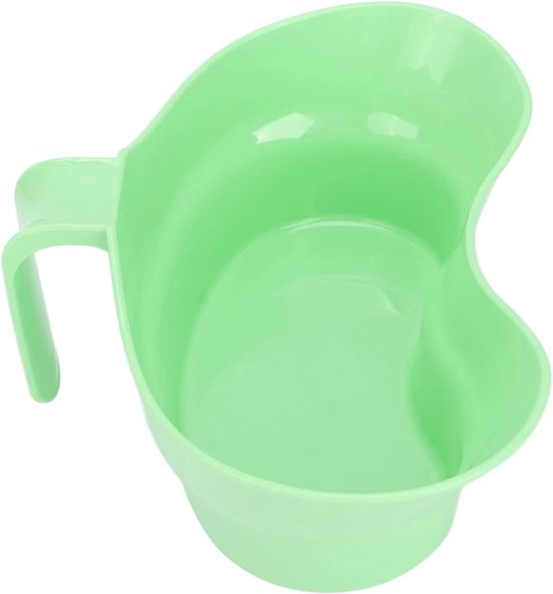 Met schaalverdeling Niervormige emesisbak, Stevige Plastic Irrigatiebak met Handvat, Ideaal voor Zieken en Ouderen