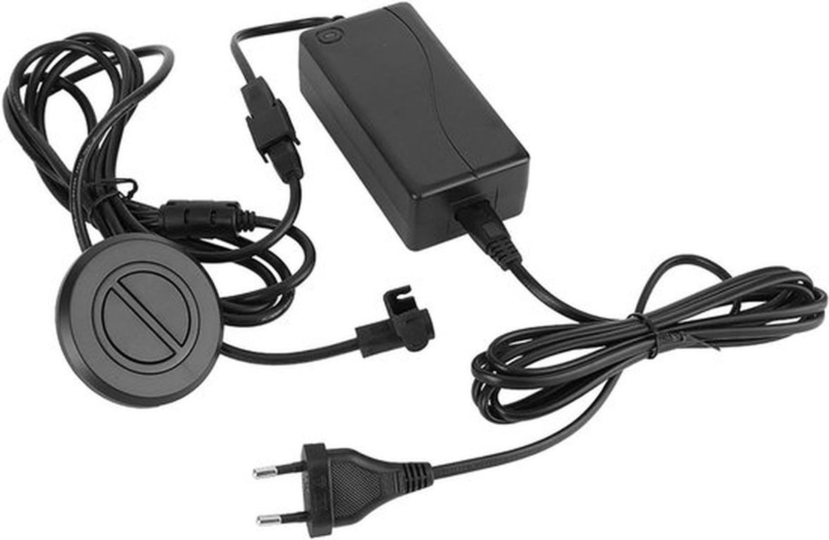 Elektrische fauteuil met handbediening, verstelbare relaxfunctie en snoerbediening voor optimaal comfort