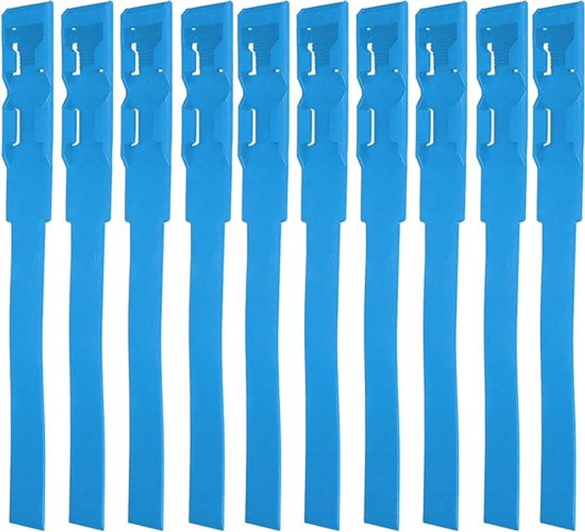 Identificatiebanden voor Koeien en Kalveren - 10 Stuks Kleurige Identificatie Ringen voor Veeteelt en Weidegebruik