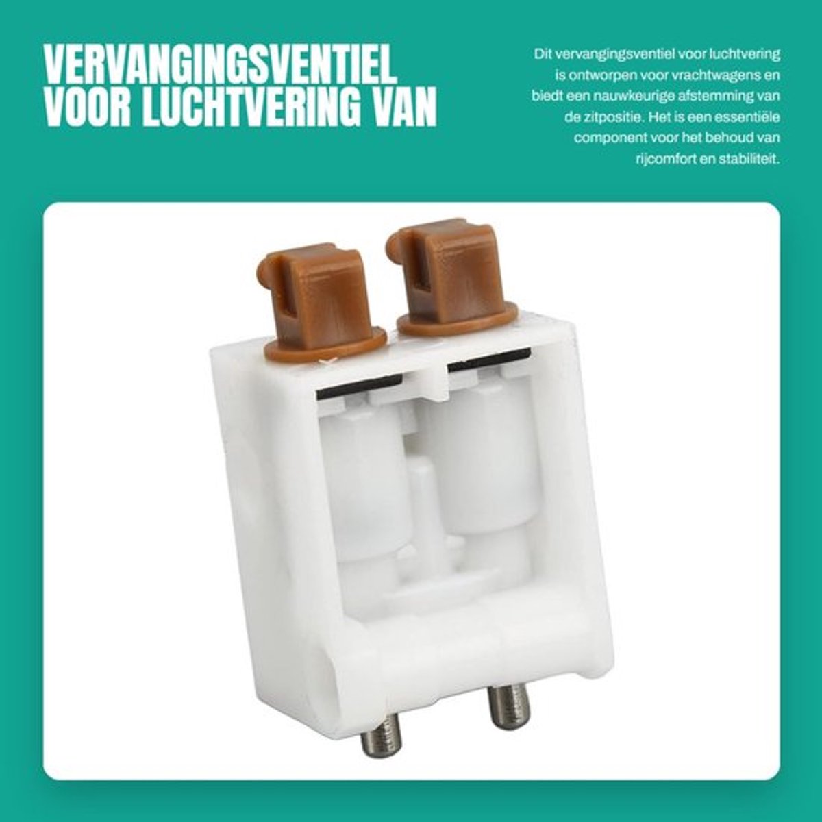 Niveauventiel Zeer Nauwkeurig - Vervangingsventiel - Truckventiel - Luchtvering - Verstelbaar - Hoogwaardige Kwaliteit