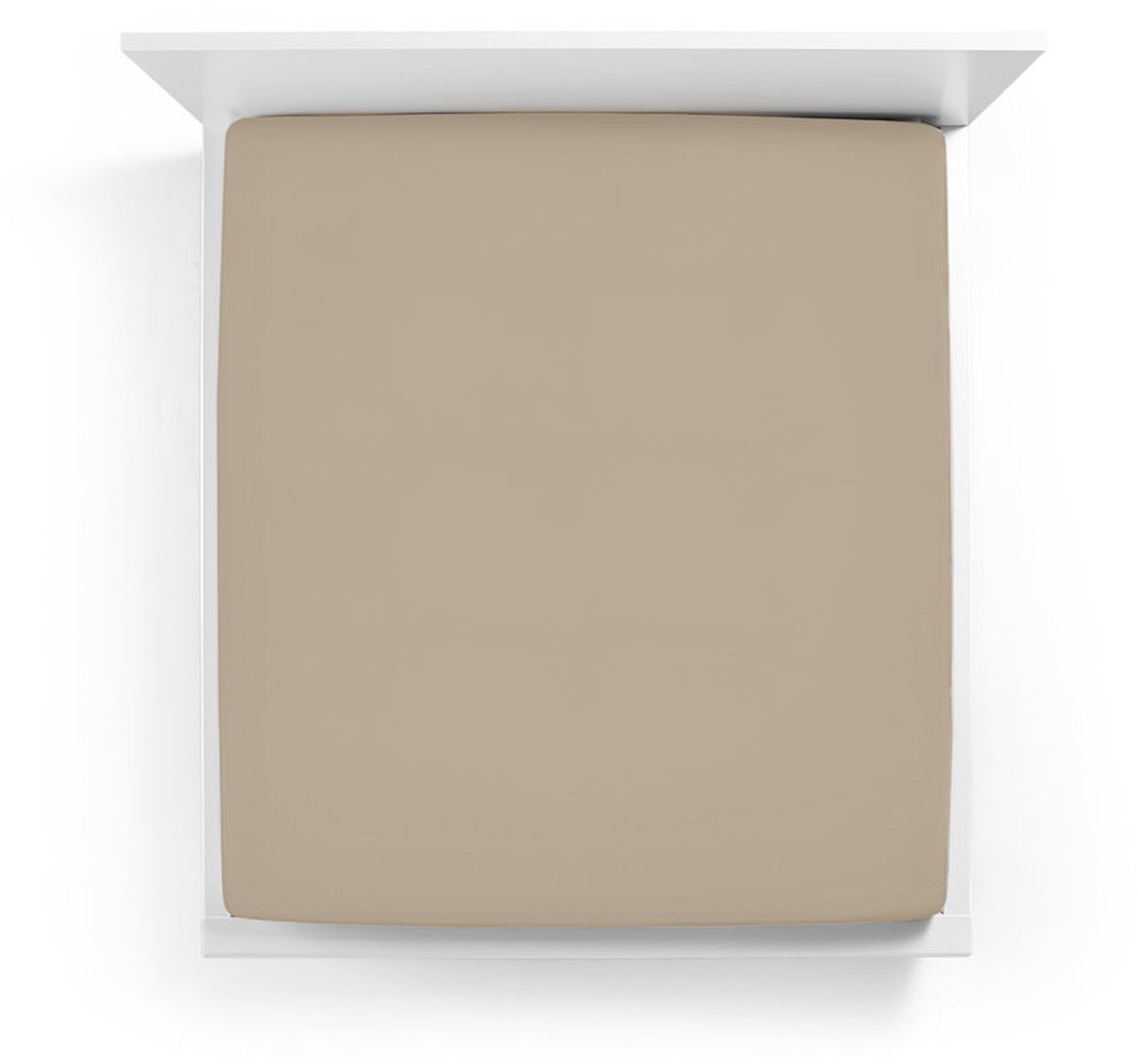 Bella Donna Alto Boxspringhoeslaken Twijfelaar champagne-0711 120x190-130x220
