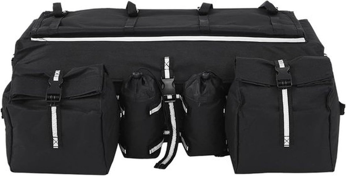 Ruime ATV Opbergtas van Hoogwaardige Materialen met 2 Afneembare Tassen voor ATV Bagage en Accessoires