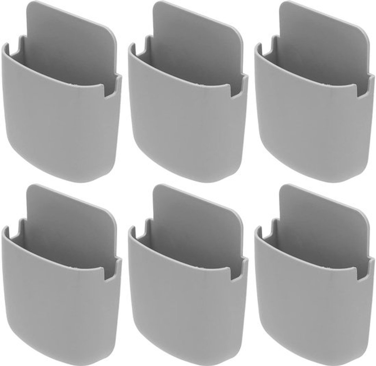 Set van 6 Afstandsbedieninghouders voor Wandmontage
