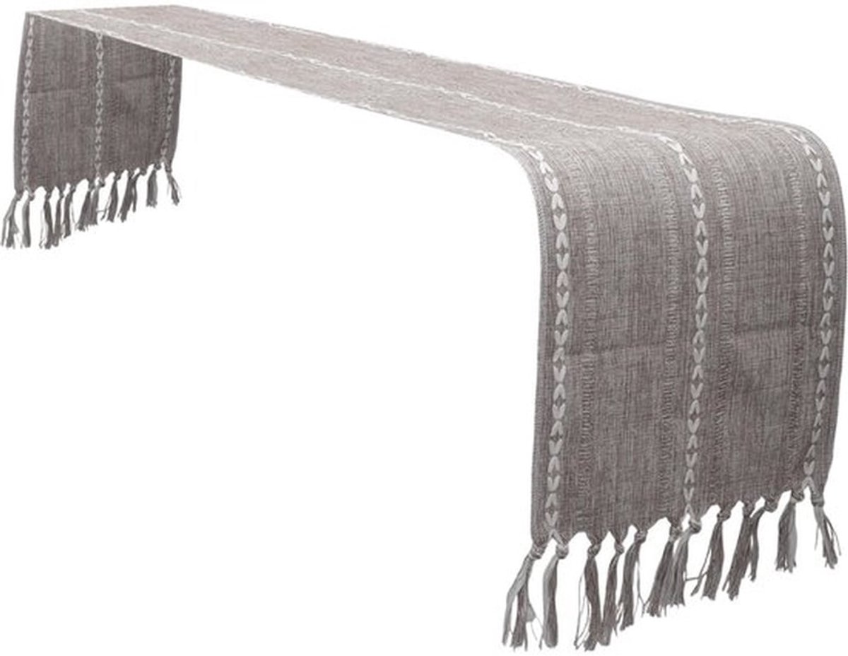 Tafelkleed Wasbaar - Tafelkleed Katoen - Tafelkleed Bruin - Tafelkleed voor Bruiloft - Tafelkleed voor Verjaardag - Afmetingen 120 x 33 cm - Tafelbedekking