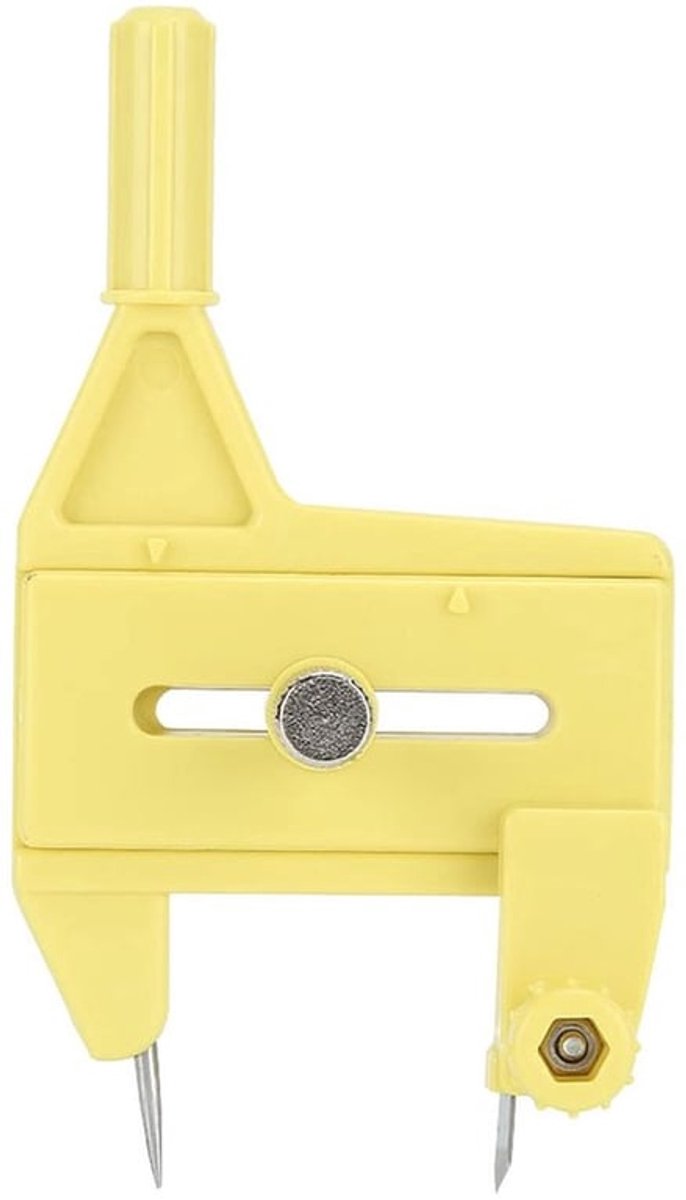 Kompascirkelsnijder - Roterende Snijder - Snijden van Papier/Karton - Precisie Snijgereedschap - Voor Ambachten/Modellen - Straal van 1,5-50 mm - Cirkelsnijder