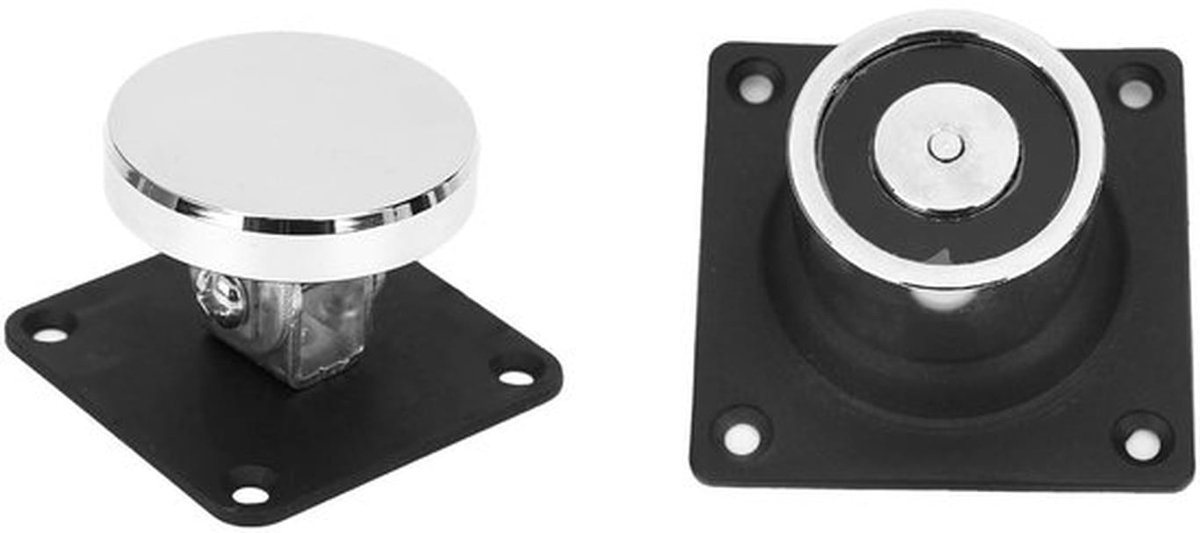 Deurstopper - Sterke Zuigkracht - Duurzaam Gegoten Staal - 12V-24V - Mute Muur - Geschikt voor Houten en IJzeren Deuren - 60KG