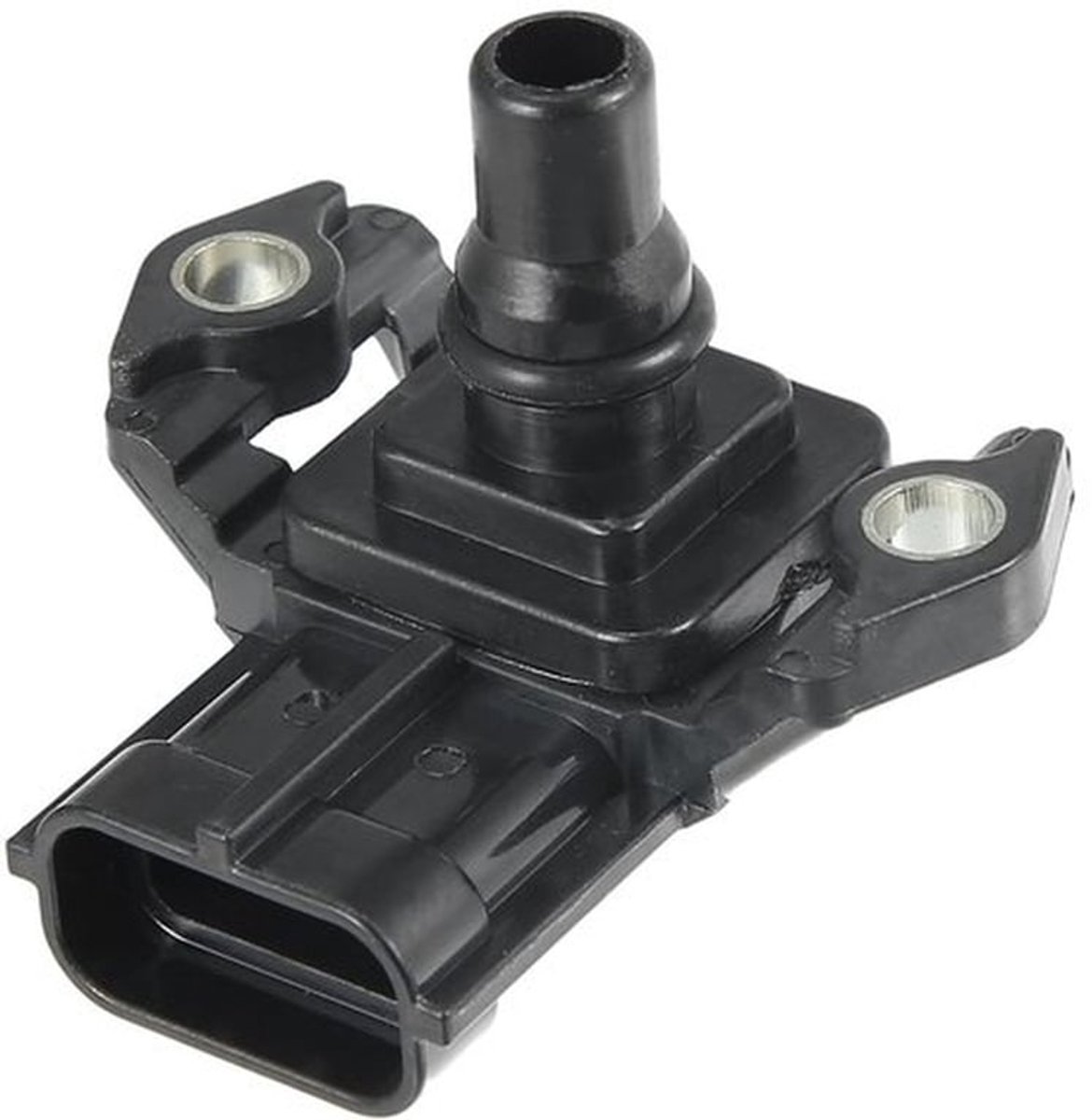 Inlaatspruitstuk Druksensor - Hoogwaardige Kwaliteit - 3 Polen - DC 12 V - Metaal/Kunststof - Afmetingen 37x45x35 mm