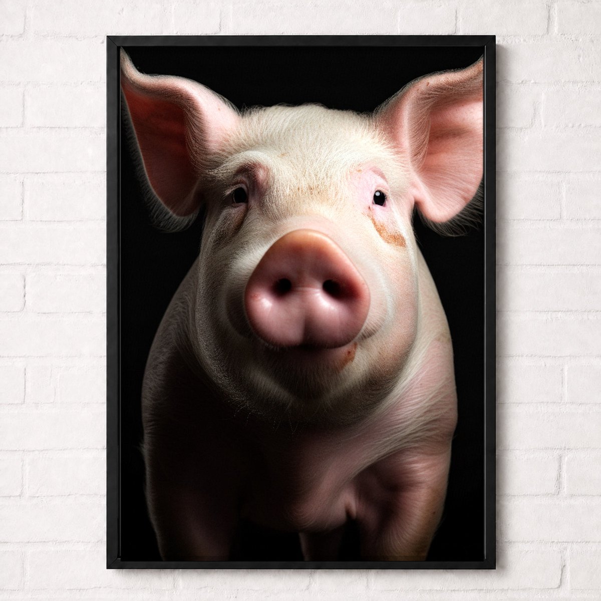 Varken Poster - Boerderijdieren Collectie - Dieren Posters - A2+ 43,2 x 61 cm
