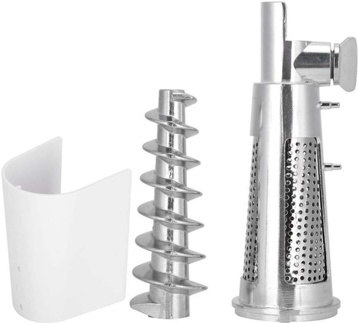 Vleesmolen met accessoires - Tomatenmolen - Bevestiging - Filterhuls - Schroef - Voor mixer