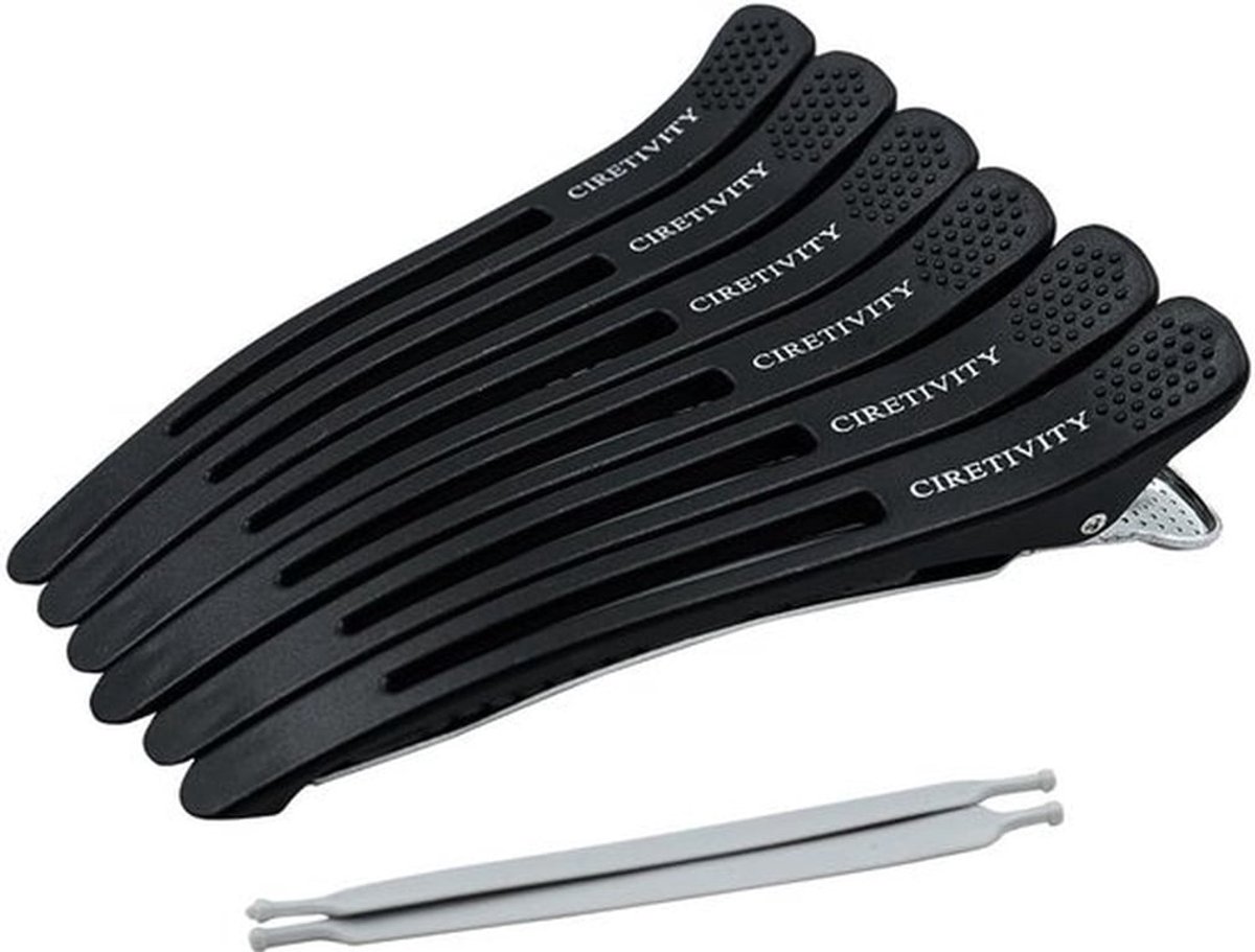 Haarclip 12-delige set - Professionele Haarclips - Haarklemmen - Haarclips voor Dames/Heren - Salon Gereedschap - Veilig en Precisie - Haarklem