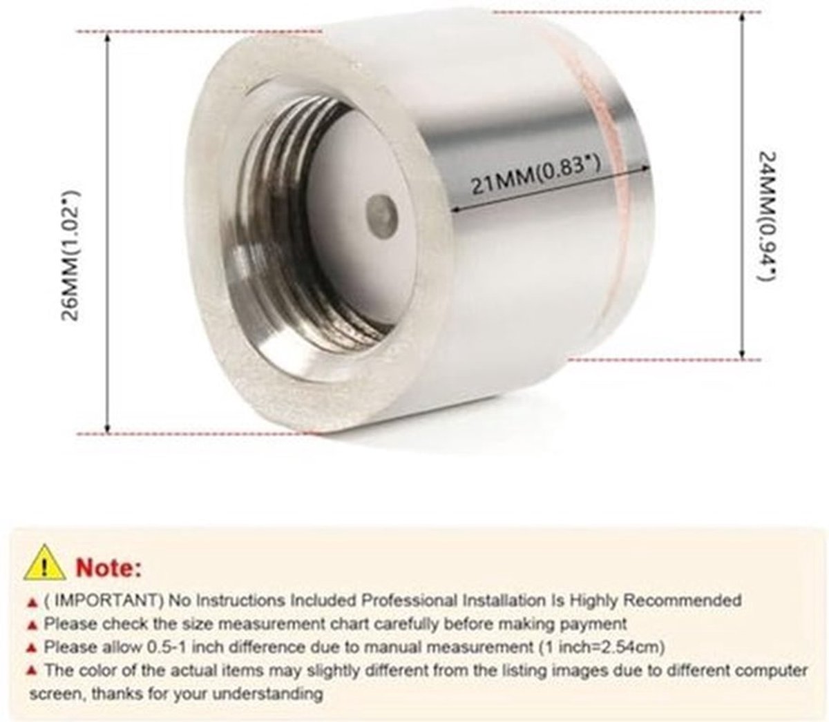 2 Stuks O2 Sensor Extender Bung M18 X 1.5 RVS Converter met Afdichtingen