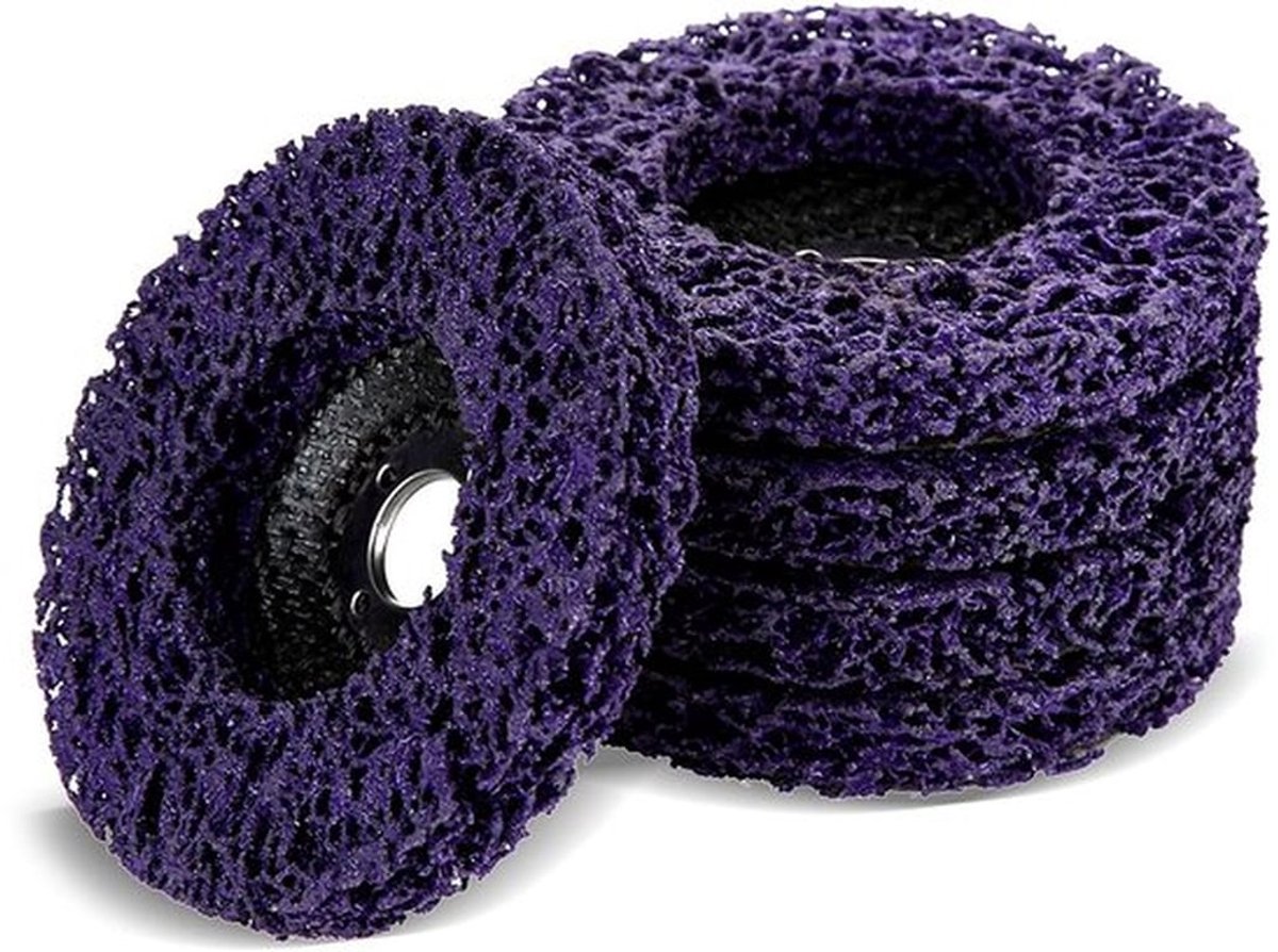 Slijpschijven 125 mm - 5 Stuks - Polyurethaan Gecoat - 60# Granulariteit - Voor Slijpmachine - Lange Levensduur - Schuurdiscs
