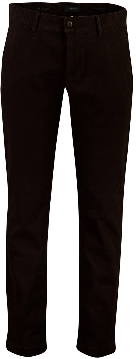 Alberto katoenen broek bruin
