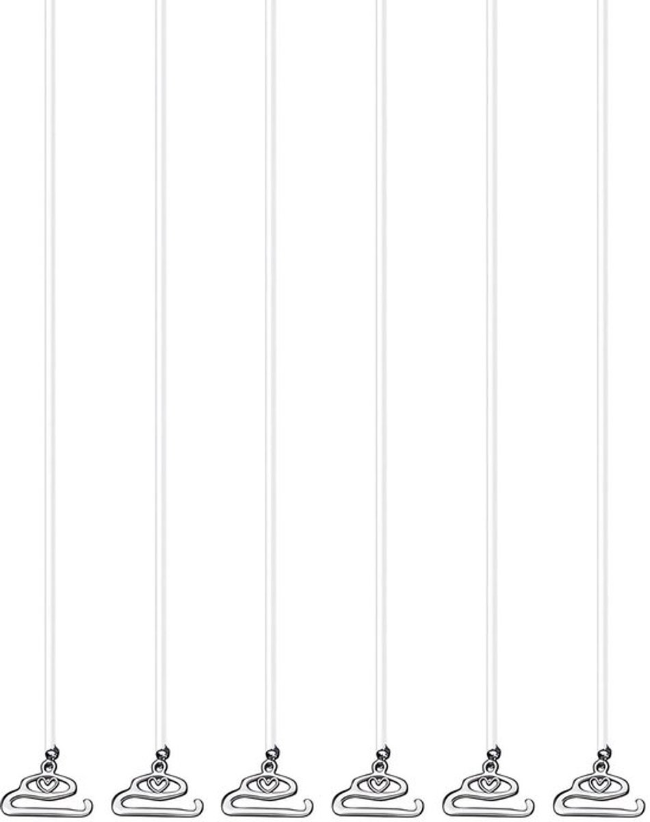 Bh-bandjes Antislip - Verstelbaar - Onzichtbaar - Siliconen - 6 Stuks - 0,1 cm Breed - Beha