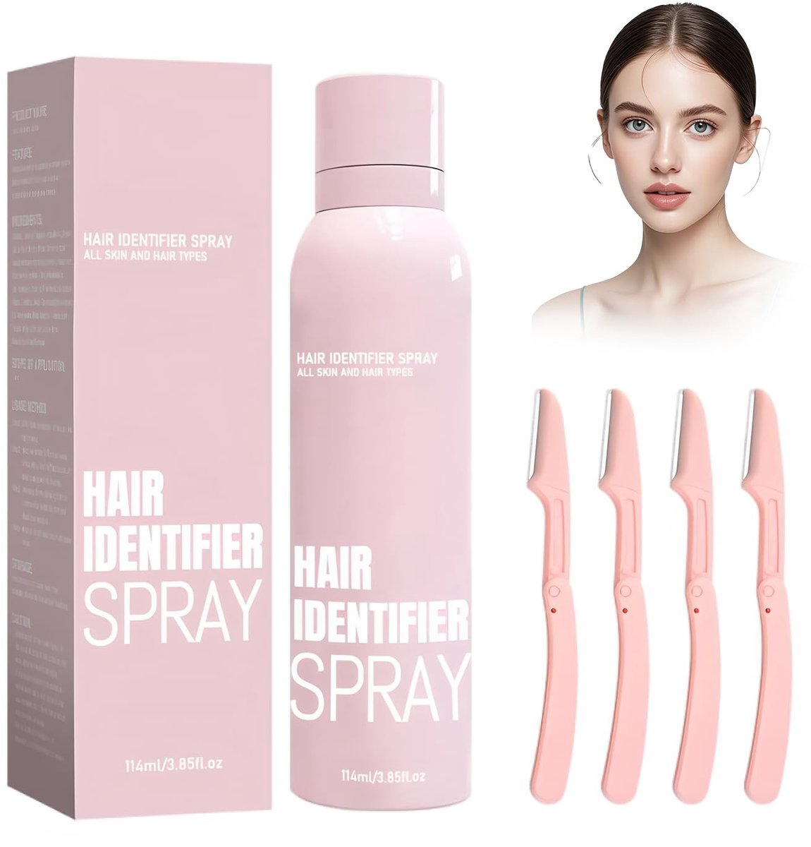Solidchoice - Haarherkenningsspray voor Gezichtsverzorging