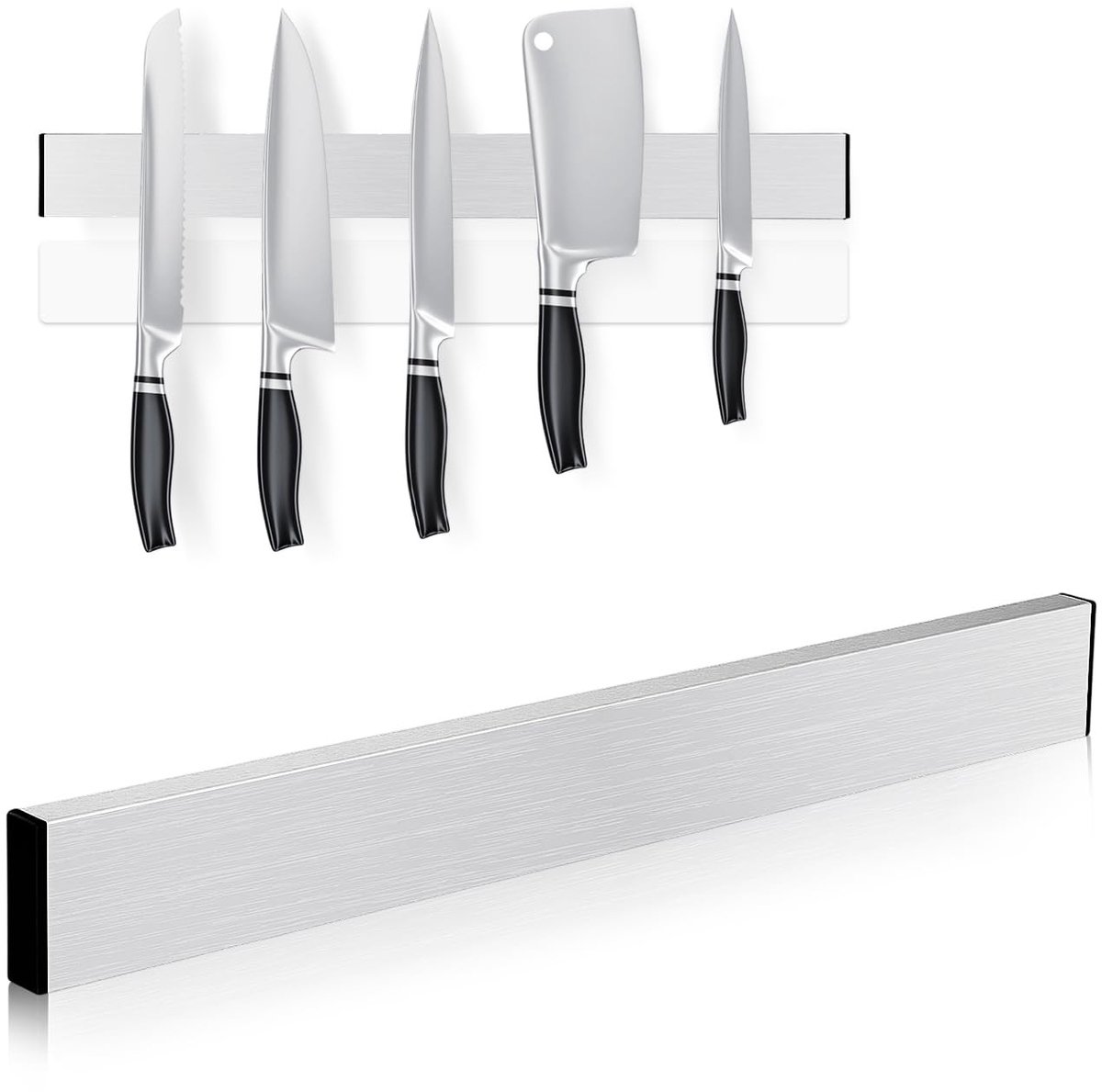 Solidchoice - Zelfklevende Magnetische Messenhouder 40 cm