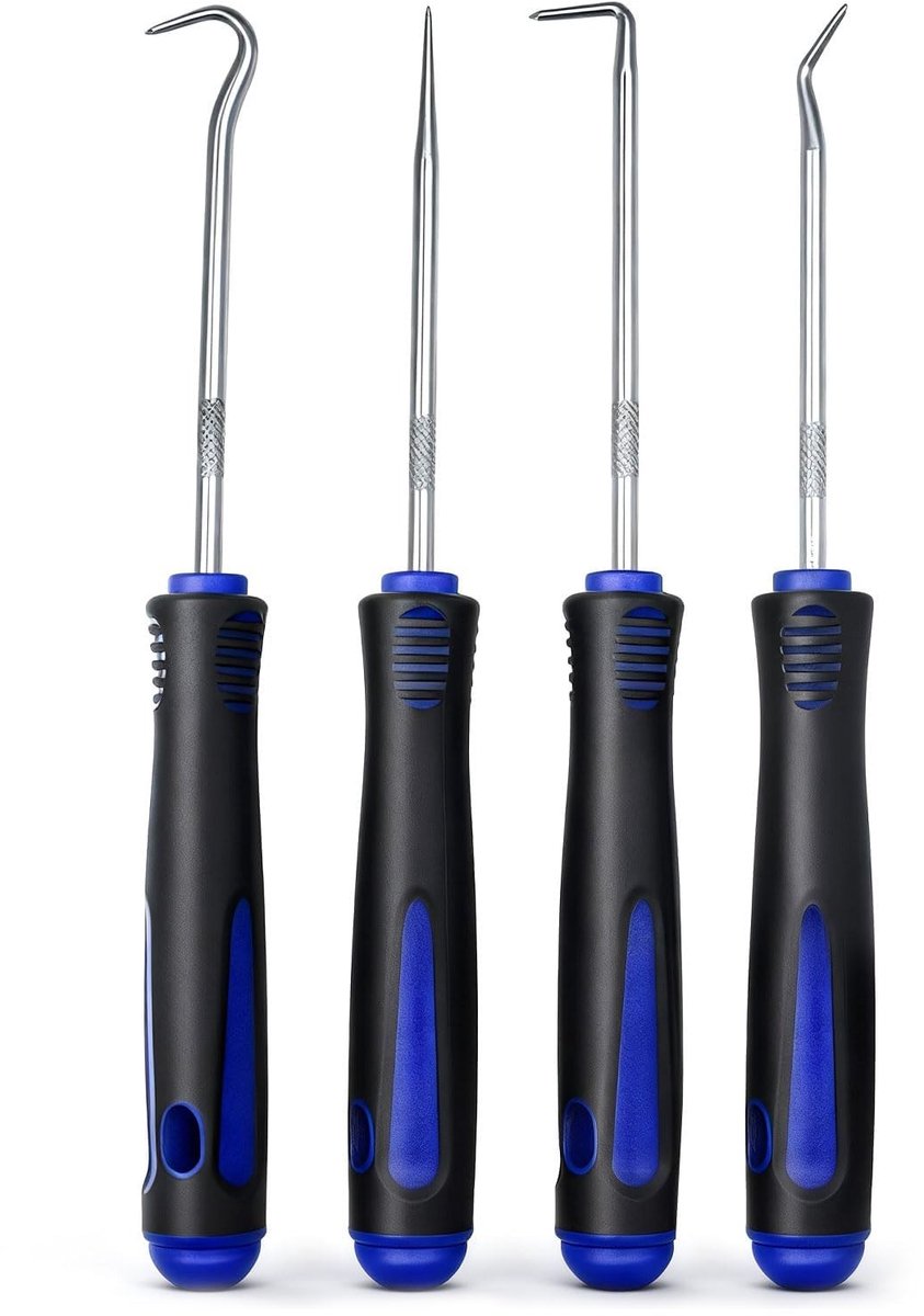 Solidchoice - Set van 4 Precisie Haakjes voor Mechanisch Werk