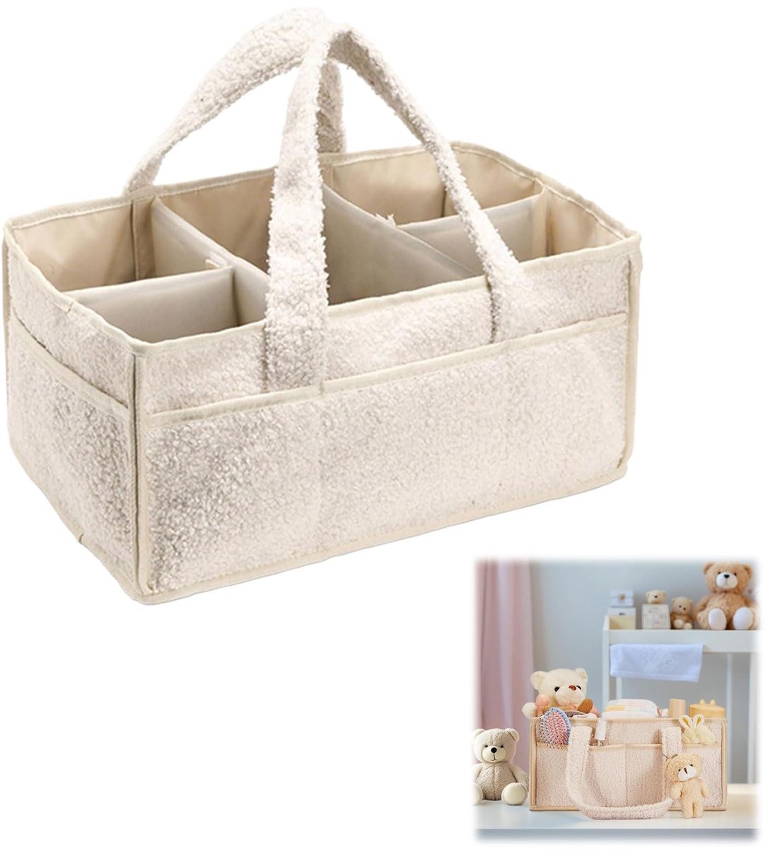 Solidchoice - Baby Luier Organizer met Handvaten