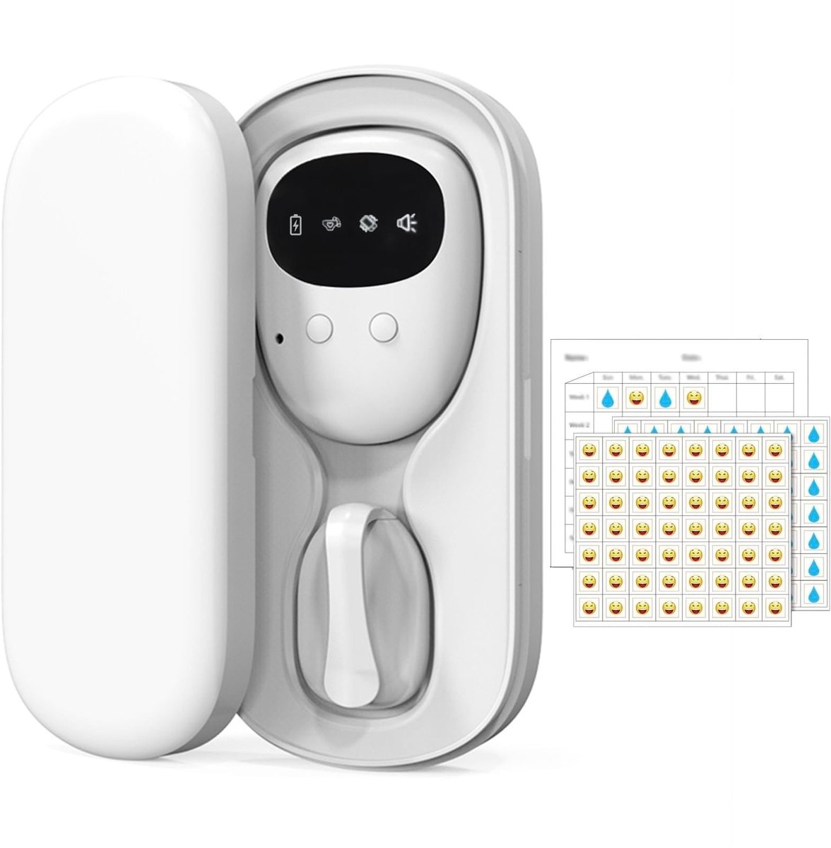 Solidchoice - Draadloos Bedplassenalarm met USB-C Oplading