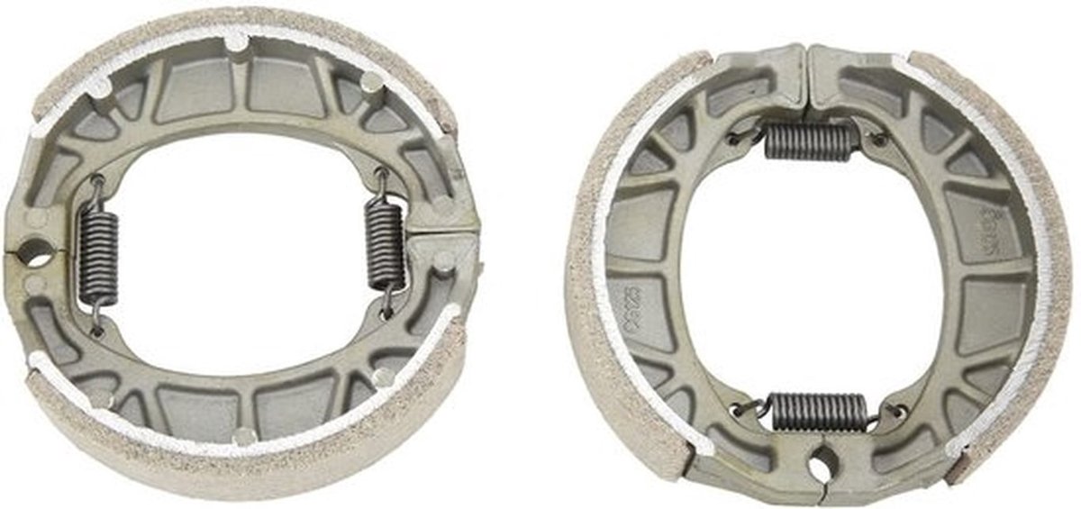 Remblok 105mm - Remblokschoen - Vervanging voor Baja Warrior - Vervanging voor Harbor Freight - Set van 2 - Geschikt voor scooters met kloonmotor - Remschoen
