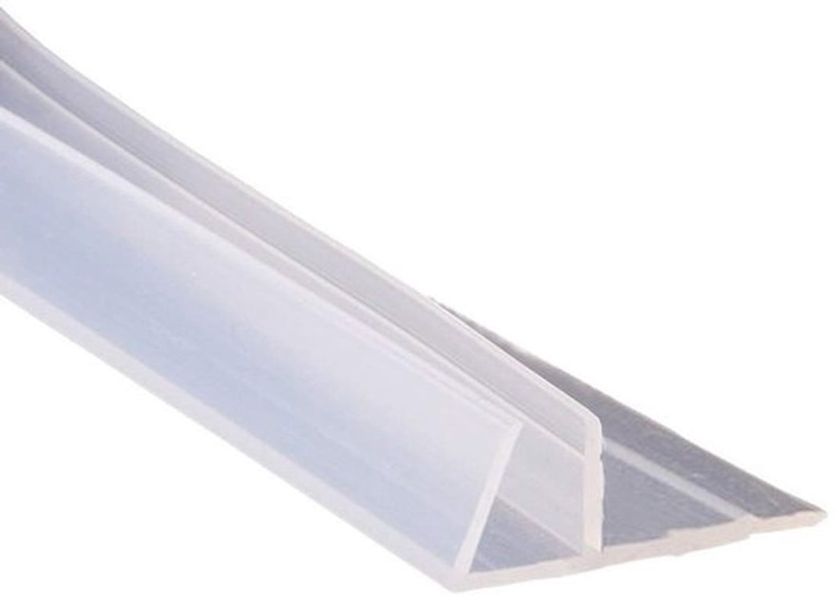 Afdichtstrip Waterdicht - Douchedeurafdichting - Geluiddicht - Stofdicht - Winddicht - Hoogwaardig Materiaal - 6mm Dikte - Doucheafdichting