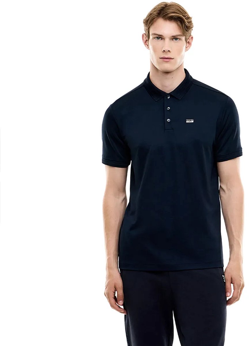 Ea7 Emporio Armani 7m002097_af13862 Korte Mouw Poloshirt Blauw M Man
