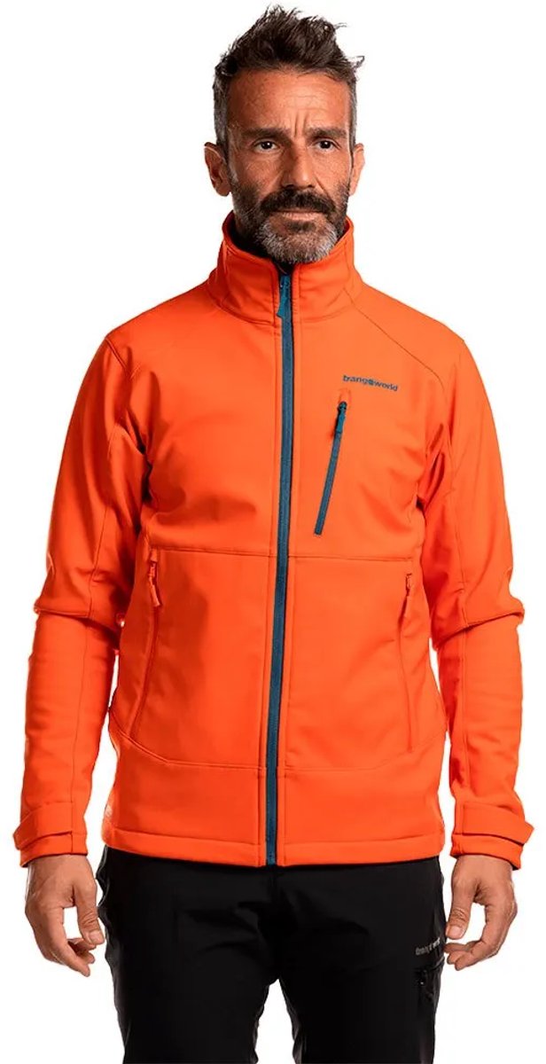 Trangoworld Softgate Jas Oranje L Man